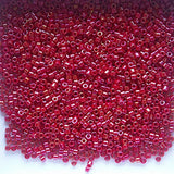 Opaque Red Luster (Db214) Delica Myiuki 11/0 Seed Bead 7.2 Gram Tube Approx 1400 Beads