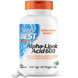 Doctors Best AlphaLipoic Acid 600, Supports Antioxidant Function & Glycemic Balances, NonGMO, Gluten Free, Vegan, Soy Free, 6