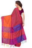 Om Sai Latest Creation Womens Bhagalpuri Silk Saree With Blouse Piece-Free Size (Red)