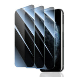 Fynorao 3-Pack Privacy Screen Protector for iPhone 11 Pro Max, Anti-Spy Tempered Glass Film, Dark Private Black Protection, 9H H