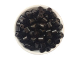 Wooden Beads 100pcs Tube Cylinder Wood Beads 8 x 8mm Loose Beads for Bracelet Necklace Jewelry Making Craft DIY (8 x 8mm, 1101, 
