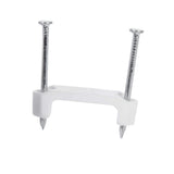 Gardner Bender PS75 Insulated Staples, Inch, Secures Romex, UF & (NM) NonMetalic Cable, Polyethylene UV Resistant, Splinter