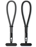 2 Pack Phone Wrist Strap, Wrist lanyard for iPhone Case Camera, Anti Theft Phone Strap Lanyard with 360 Rotating Hook, Charm Cha