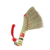 Hemoton Blessing Broom Pendant Bed Broom Hanging Decoration Handmade Sorghum Whisk for Housewarming Newly Married Gift Home Bed 