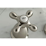 Kingston Brass Ks1028Ax Heritage Roman Tub Faucet, 13 X 11.63 X 7.94, Brushed Nickel