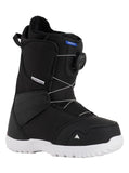 Burton Kids' Smalls BOA Snowboard Boots, Black, 5K