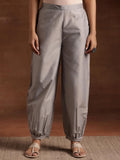 Libas Women'S Regular Casual Pants (Pl1578 Grey Grey L