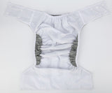 Sigzagor Teen Adult Cloth Diaper Nappy Reusable Washable for Disability (Squirrel Flowers)