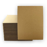 125 EcoSwift 9x12 Corrugated Cardboard Filler Inserts Sheet Pads 1/8 Thick 9 x 12