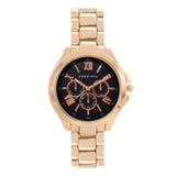 Joker & Witch Ella 36Mm Black Dial 16Mm Gold Stainless Steel Watch For Women