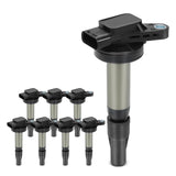 YHTAUTO Set of 8 Ignition Coil Packs Replacement for Jaguar S-Type Super Vanden Plas XF XJ8 XJR XK XK8 XKR Land Rover Range Rove