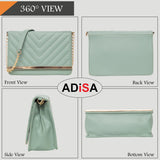 Adisa Women'S Sling Bag (Green),Green,,B09D8XPDLL