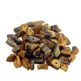 450PCS Tiger Eye Natural Irregular Chip Stone Beads 5-8mm Gemstones Crystal Loose Bead for Jewelry Making Bracelet Necklace DIY 