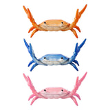 UJEAVETTE Crab Pen Holder Funny Creative for Single Pencil Storage Office Desk Display Orange