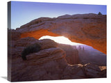 Mesa Arch At Sunset From Mesa Arch Trail, Canyonlands National Park, Utah-Canvas Art-24X20