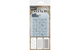 Stampers Anonymous Mini Stencil, Set #44
