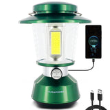 Durapower Rechargeable Camping Lantern,2800 Lumen Super Bright LED Camping Lantern, 5400 mAh Power Bank, IP44 Waterproof, 20 Hou