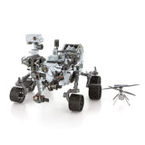 Fascinations Metal Earth Mars Rover Perseverance & Ingenuity Helicopter 3D Metal Model Kit