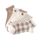 Youstylo You Are Priority Ankle Length Cotton Breathable Low Cut Loafer Running Printed Knitted Socks For Girls Women Sk1207