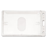 Avt76076 - Frosted Rigid Badge Holder