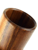 UPIT Wooden Kitchen Countertop Tool Utensil Holder Crock for Spoons Spatula Straw Cutlery Accessories Utinsels Storage, 4 x 6