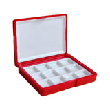 ECOMISTIQ Empty Watercolor Palette Box Paint Palette Box for Painters Artists Students A 12grids|Crafts | Art Supplies | Paintin
