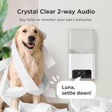 Petcube Bites 2 Lite Interactive WiFi Pet Monitoring Camera with Phone App and Treat Dispenser, 1080p HD Video, Night Vision, Tw