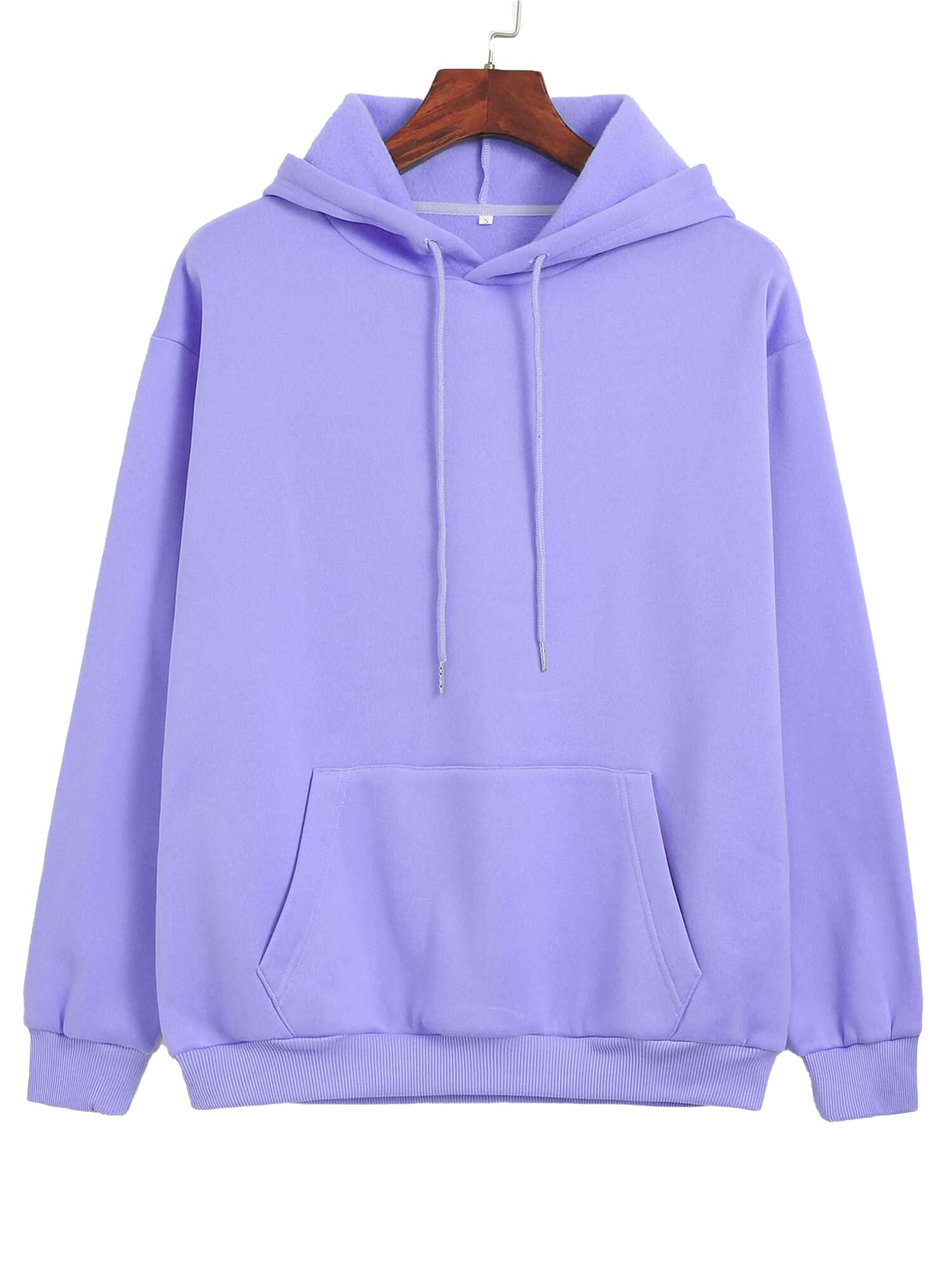 Toplot Men'S Causal Solid Woolen Blend Hoodie With Hooded Neck (Mens-Hoodie-5047-Purple-Xl),Purple,,B0BM4DWPHN