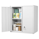 STEELIST Metal Wall Cabinet,Garage Wall Mounted Cabinets,Steel Locking Cabinet,Metal Wall Cabinets for Office,Wall Cabinets with