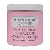 DecoArt ADC05 Americana Chalky Finish Paint, 8Ounce, Innocence,White