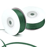 Dark Green Satin Ribbon - 200 Yards x 1/8-Inch,Dark Green Ribbons for Gift Wrapping/DIY Bows Decoration/Sewing(100 Yards x 2)