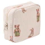 Small Makeup Bag for Purse,Corduroy Cute Cosmetic bag for Purse,Portable Mini Makeup Bag,Travel Toiletry Small Makeup Pouch For 