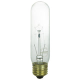 Sunlite 40T10/CL Incandescent 40-Watt, Medium Based, T10 Tubular Bulb, Clear