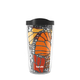 Tervis Monarch Butterfly Transformation Made in USA Double Walled Insulated Tumbler Travel Cup Keeps Drinks Cold & Hot, 16oz, Cl