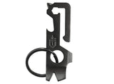 Gerber Gear Mullet Keychain MultiTool Keychain with Pry Bar, Bottle Opener, and Wire Stripper EDC Gear and Equipment Blac