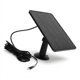 Solar Panel Camera Charger, 10W Video Doorbell Solar Panel Charger for Nest for Doorbell 2K Camera for Video Doorbell 2 for Door