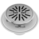 Delta Faucet 4 Inch TileIn Round Shower Floor Drain Chrome, Shower Drain Kit, Round Shower Drain, Chrome Shower Drain, Shower F