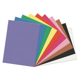 SunWorks 8017 Construction Paper, 58 lbs., 18 x 24, Holiday Green, 50 Sheets/Pack (PAC8017)