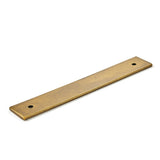 khtumeware 5 Pack 4 Square Backplate 3 76mm Center-Center, Antique Brass Backplate for Pulls