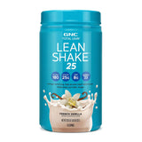 GNC Lean Shake 25 Meal Replacement Powder, Weight Management, With 25g Protein and High Fiber, Keto, French Vanilla, 16 Servings