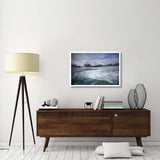 Hubbard Glacier Encroaching On Gilbert Point, Wrangell-St. Elias National Park, Alaska-Paper Art-38,,X26,,