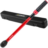 ATsafepro 1/2 Torque Wrench,1/2 Torque Wrench 30-250 Ft Lb(40.7-339.0 Nm) Dual scale,torque wrench 1/2 drive 250 ft-lb Pre-Calib