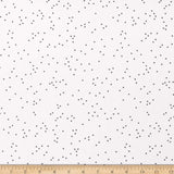 Riley Blake Blossoms On White In Color Navy, Fabric by the Yard