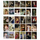 HOSTEESSCHOICE Vintage Art Postcards set of 30 Post card of American Artist John Singer Sargent variety pack Famous Painting Sce