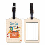 Nutcase Designer Luggage Travel Baggage Tags Single Tag With Name Card Inside Travel Bag