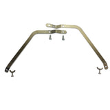 Metal Handle Braces, Large, Fits 24 To 48 Floor Sweeps, 0.5w X 12h