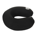 Oshotto U Shape Memory Foam Travel Car Neck Pillow Compatible With Maruti Suzuki Baleno 20152019 (Black)