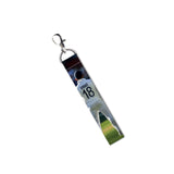 Signoogle Cricket Player Virat Kohli Lanyard Tag With Swivel Lobster Clasp For Bag Luggage, Backpack Laptop Travelers Students W
