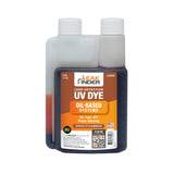 LEAKFINDER LF2008 Automotive Oil-Based Fluid Leak Detection Dye, Services Auto Oil, Fuel, ATF, Power Steering, 8oz Ultraviolet F