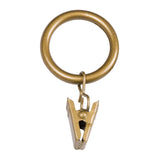 Kenney KN85202 Steel Curtain Clip Rings for 1 to 11/4 Diameter Curtain Rods, 14Pack, Gold